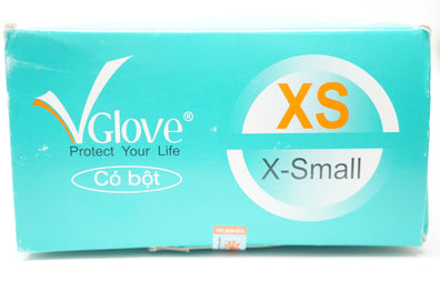 Glove ??? Disposable Vinyl Gloves, X-Small -Pack of 100